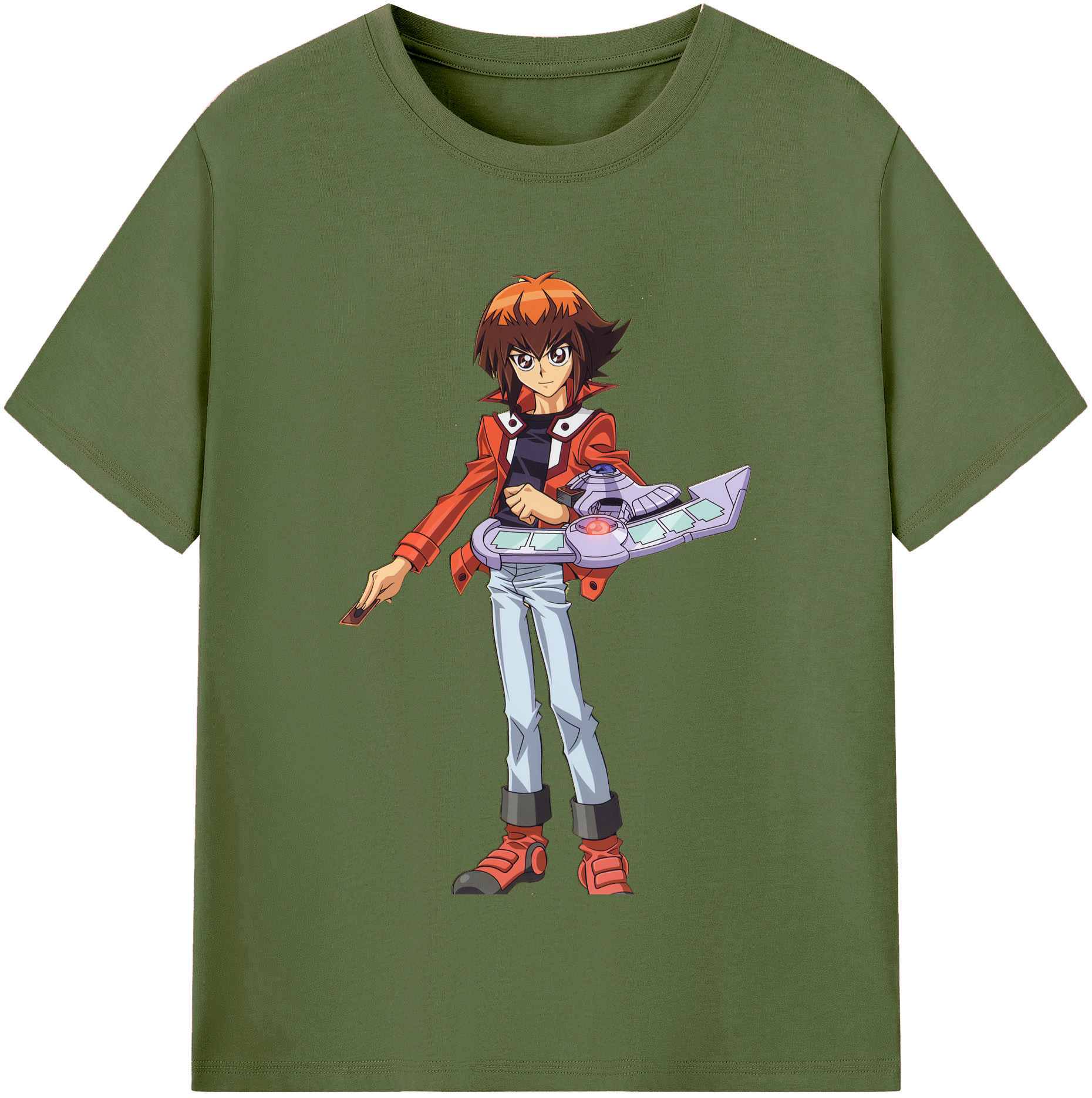 （画像用） 遊☆戯☆王 Yu-Gi-Oh! 綿100％半袖Tシャツ（フロントプリント）